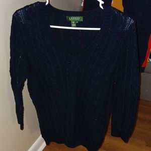 Women's v- neck sweater